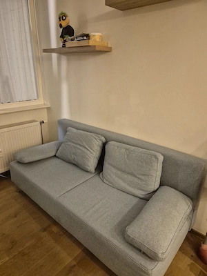 Neue 2 Sitzer Stoff Couch Bild 7