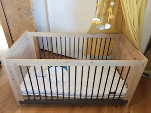 Gitterbett + Matratze Set Bild 6