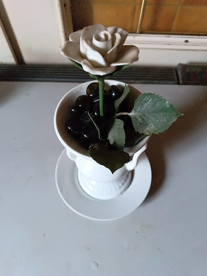 Porzellan Deko 30 cm. Bild 2