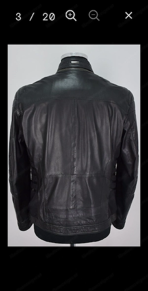 Orginal Hugo Boss Lammlederjacke Bild 5