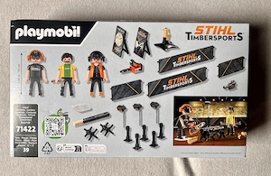 Playmobil 71422 STIHL TIMBERSPORTS  Edition   Sammlerzustand (OVP) 660 661 880 881