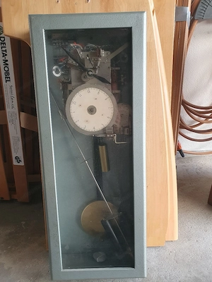 Alte Stempeluhr   Schaltuhr  Bild 4
