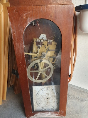 Alte Stempeluhr   Schaltuhr  Bild 5