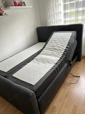 Boxspringbett 140x200 cm - elektrisch verstellbar Bild 2