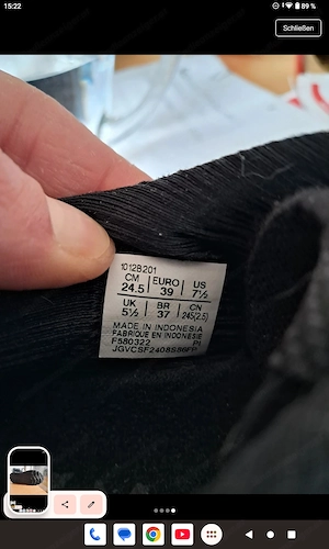 ASICS Gel-Nimbus 24 Damen Laufschuhe   Schwarz   Größe 39