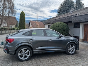 PRIVATVERKAUF: AUDI Q3 Sportback quattro S line 40 TDI - Bj 2021 - AUTOMATIC - 43.600 km  Bild 3