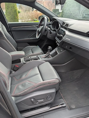 PRIVATVERKAUF: AUDI Q3 Sportback quattro S line 40 TDI - Bj 2021 - AUTOMATIC - 43.600 km  Bild 4