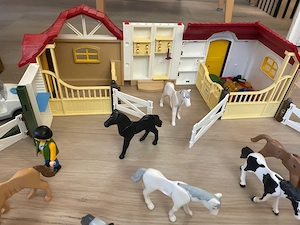 playmobil pferdestall ranch Bild 2