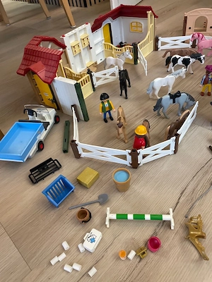 playmobil pferdestall ranch Bild 4