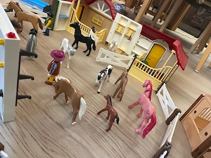 playmobil pferdestall ranch Bild 5