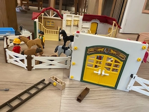 playmobil pferdestall ranch Bild 3