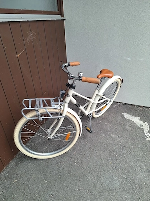 Fahrrad, 24 Zoll, weiss Bild 2