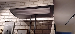 Stehlampe mit Leuchtstoffröhren Bild 3