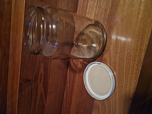 Schraubglas 1700ml Weißglas Bild 3