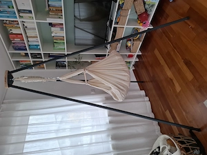 Federwiege mit Gestell