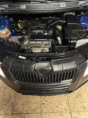 Skoda Fabia 2007 Blau Bild 5