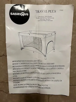 Reisebett zu verkaufen   Babies R Us Travel Plus inkl. Träumeland Matratze Bild 2