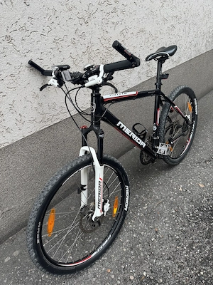 Mountainbike - Merida Matts 60D 20 - black white Bild 2