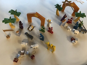 Krippe, Kinderkrippe zum Spielen,,, Bild 2