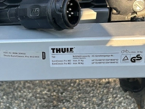 Thule EuroClassic Pro 902 Heckfahrradträger Fahrradträger Bild 9
