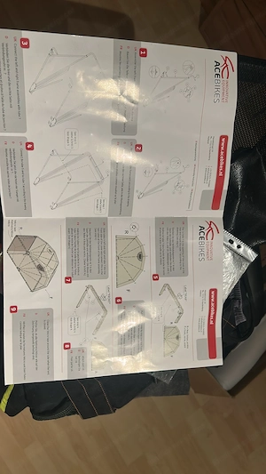 Motorrad Zelt  Bild 5