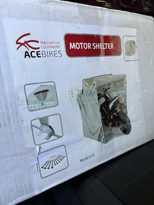 Motorrad Zelt  Bild 3