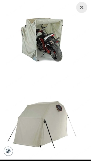 Motorrad Zelt  Bild 2