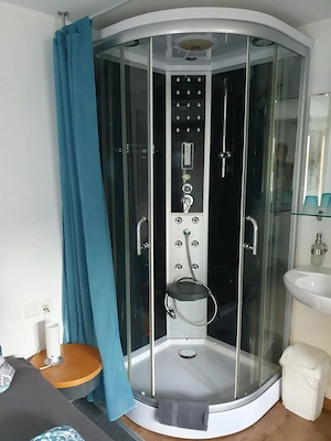 Wellnesskompaktdusche 90 x 90 x 207 cm