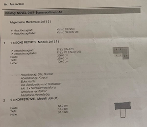 Couch mit Bettfunktion und Bettkasten Bild 2