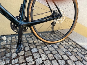 Gravel Bike Scott Addict Carbon Grün Metallic gebraucht Bild 2