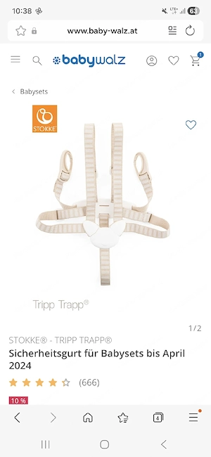 Stokke Sicherheitsgurt 