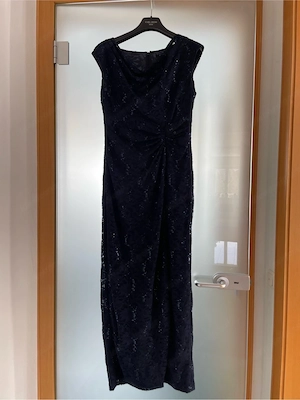 blaues Abendkleid Bild 3