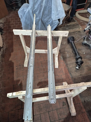 2 Paar Kugelgelagerte Schwerlastuaßzüge 200kg Bild 4