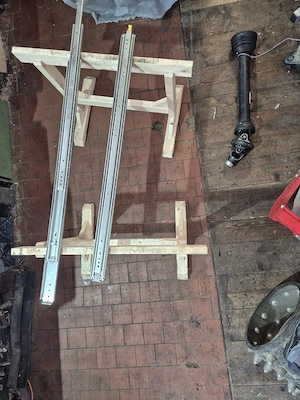 2 Paar Kugelgelagerte Schwerlastuaßzüge 200kg Bild 5