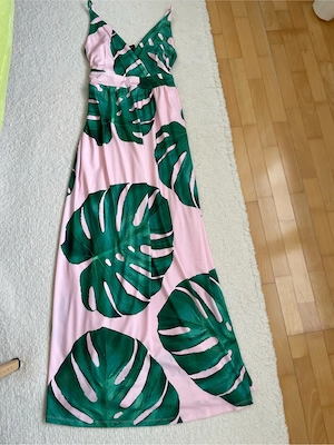 langes rosa Kleid  Bild 3