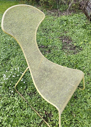 Rarer Ikea PS 2012 Loungestuhl Metall