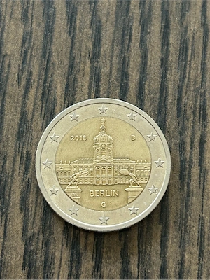 2 Euro Umlaufmünze Deutschland 2018-G