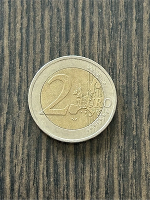 2 Euro Umlaufmünze Niederlande 2000 Bild 2