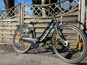 Mädchen Fahrrad