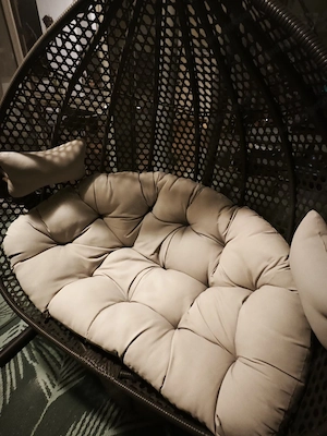 Hängesessel, wetterfest und UV-beständig für 2 Personen  Bild 2