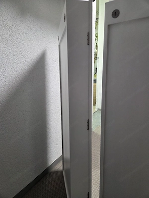 2x Schmuckschrank mit Spiegel   weiß, sehr guter Zustand Bild 2