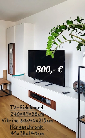 Sideboard, Hängeschrank, Vitrine