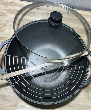 Aluguss-Wok Mai-Lin von KARCHER (3,5 liter, 36 cm) Bild 2