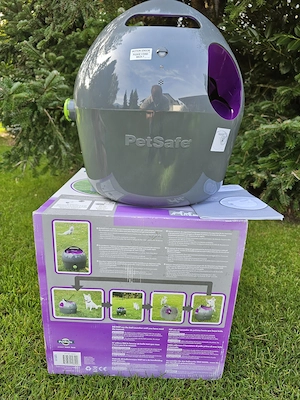 Automatische Ballwurfmaschine für Hunde