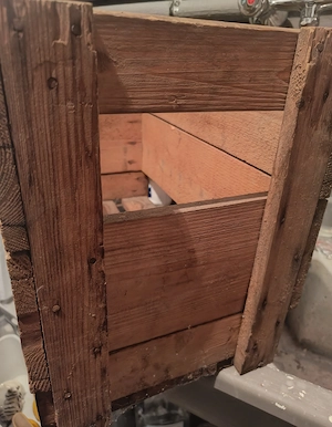 Alte Fohrenburger Brauerei Holzkiste  Bild 2