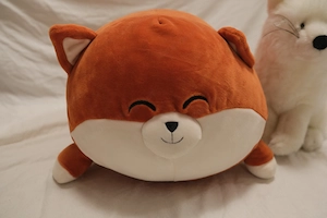 Neuwertige Fuchskuscheltiere Bild 2