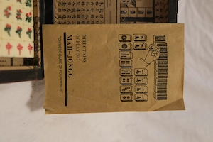 Mini Mah-Jongg Set Bild 5