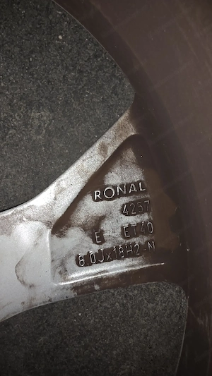 Audi A4 - 8 W Felgen 18 Zoll (Sommerreifen) Bild 8