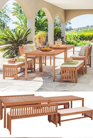 Gartenmöbel Set Bild 2