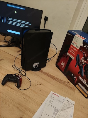 PlayStation 5 Limited Edition   Marvel s Spider-Man 2 (Konsole & Cover) Bild 4